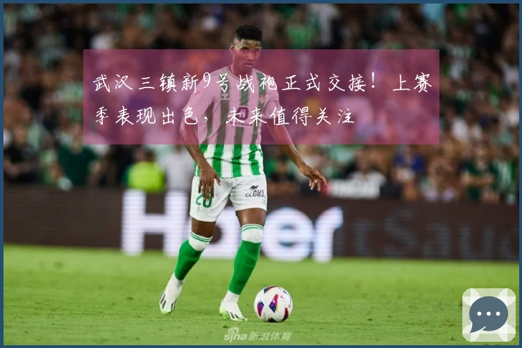 武汉三镇新9号战袍正式交接！上赛季表现出色，未来值得关注